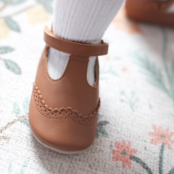 Mini Boden Other - Baby Boden | Leather Baby Shoes Wing Tip Brogues